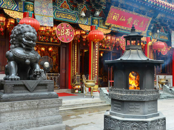 웡타이신 사원 